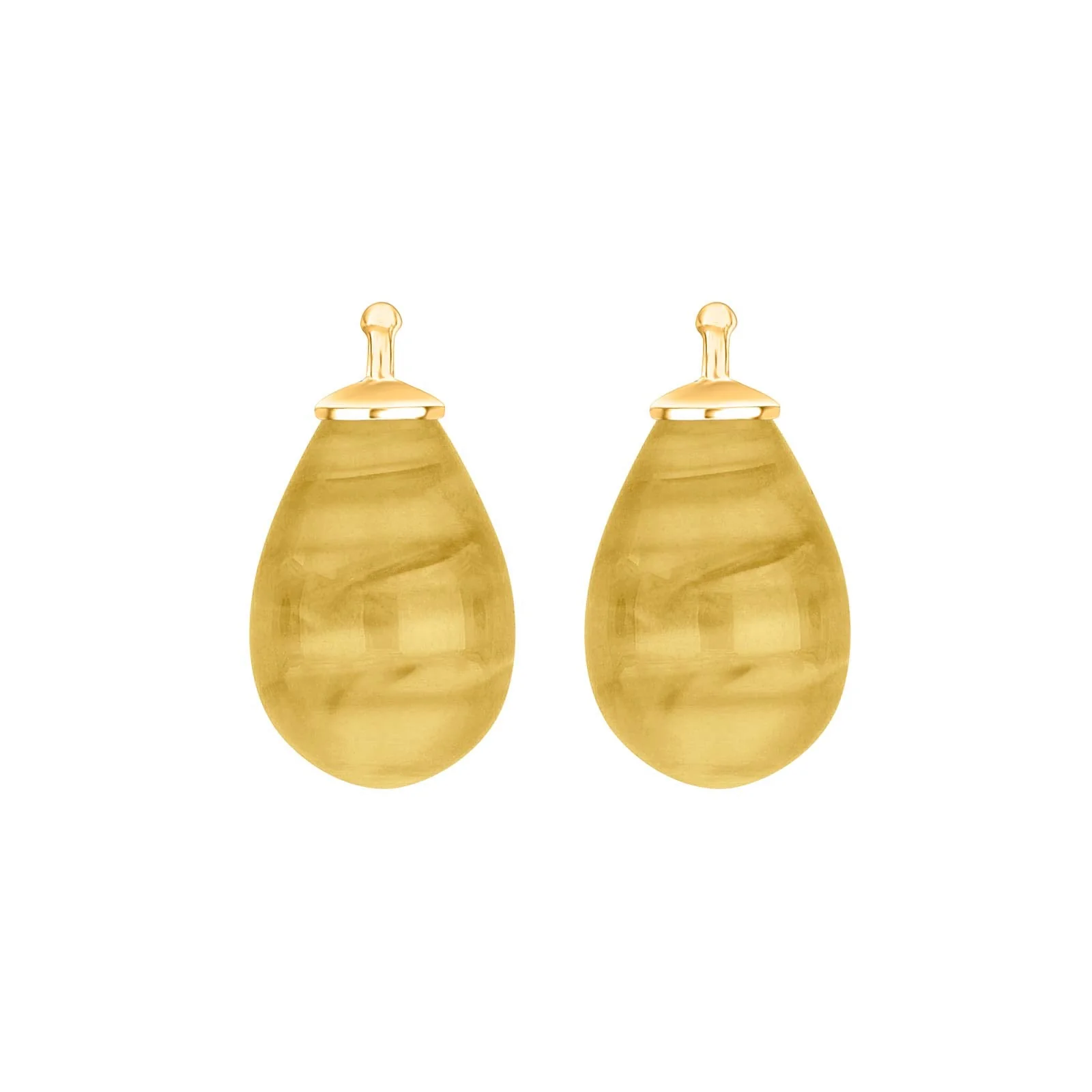 Dråbe vedhæng til System Øreringe-kvartsglas- Heide Heinzendorff