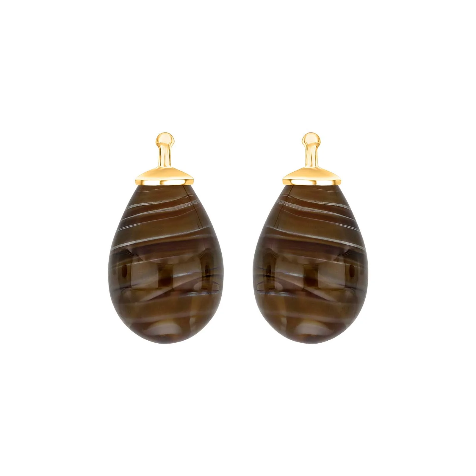 Dråbe vedhæng til System Øreringe-kvartsglas- Heide Heinzendorff