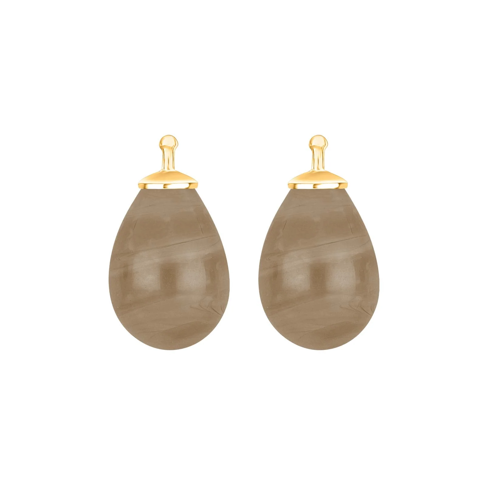 Dråbe vedhæng til System Øreringe-kvartsglas- Heide Heinzendorff