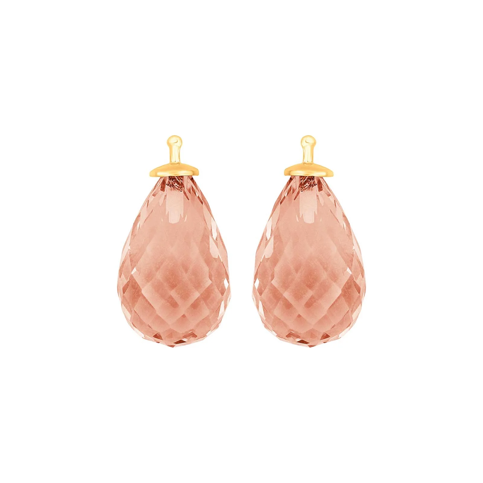 Dråbe vedhæng til System Øreringe-kvartsglas- Heide Heinzendorff