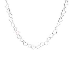 Sølv Armbånd med hjerter - Guld & Sølv Design 8815