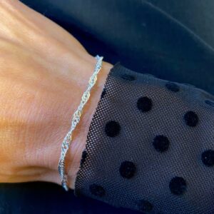 Singapore armbånd i sølv - Seville Jewelry - 8944