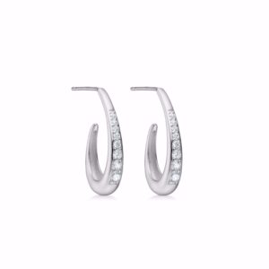 Seville Jewelry - Esme Big sølv øreringe