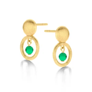 Spirit Icons - ANNIKA øreringe grøn - 42772