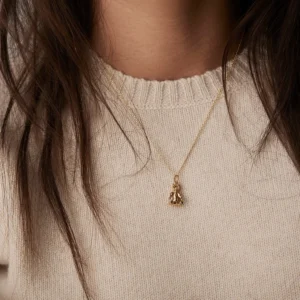 Kay Bojesen Bjørnen halskæde forgyldt sølv