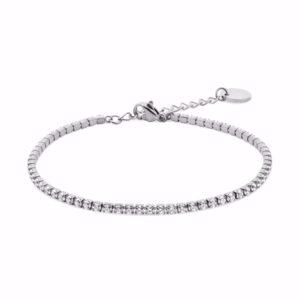 Tennis armbånd rustfrit stål - CO88