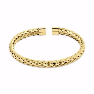 Armring i rustfrit stål PVD- Guldbelægning - CO88