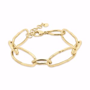 Armbånd i rustfrit stål PVD- Guldbelægning - CO88