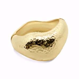 Armring i rustfrit stål PVD guldbelægning - Co88