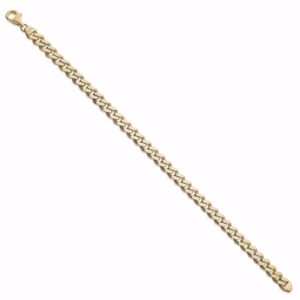 Panser armbånd i 8 kt guld – 6 mm – Guld & Sølv Design
