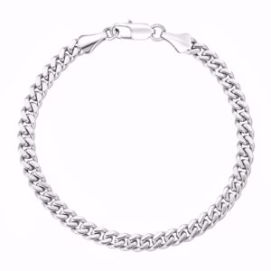 Panser armbånd i rustfrit stål – 5 mm – 19/20,5 cm