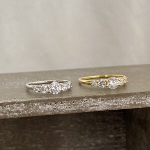 Ring i sølv med zirkonia – Guld & Sølv Design