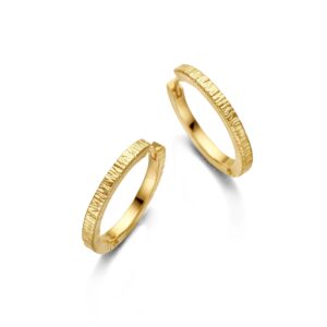 Canis Hoop 20 mm i forgyldt 925 sterling sølv – Spirit Icons