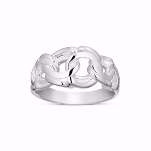 Bismark ring i 925 sterling sølv – Guld & Sølv Design