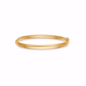 Armring i 8 kt guld 5 mm – Guld & Sølv Design