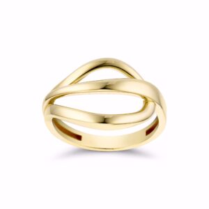 Ring i 8 kt guld  – Guld & Sølv Design