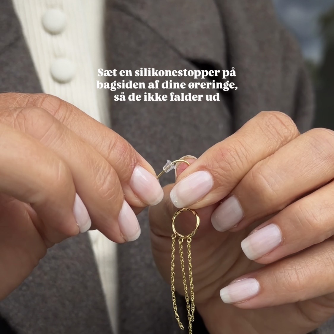 Silikone låse til øreringe og ørekroge - Billede 2