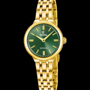 Festina Mademoiselle dameur med grøn skive – F20745/3