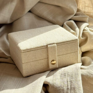 Smykkeskrin Medium Sand 12 x 10 cm – Aqua Dulce