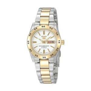 Seiko Classic Automatic dameur med 2-farvet stållænke – SYMG42K1