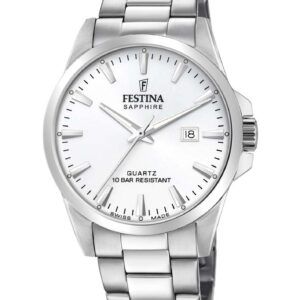 Festina Swiss Made Classic Steel herreur 41 mm - F20024/2