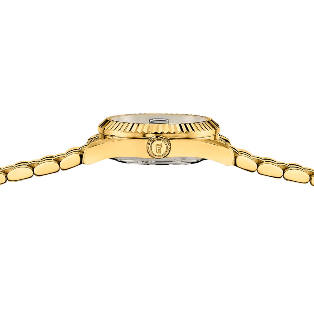 Festina dameur Swiss Made med sort perlemorsskive – F20089/3 - Billede 3