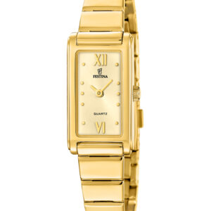 Festina Mademoiselle dameur med guldfarvet skive – F20768/2