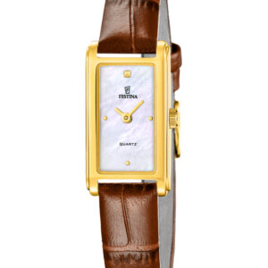 Festina Mademoiselle dameur med brun læderrem – F20770/2