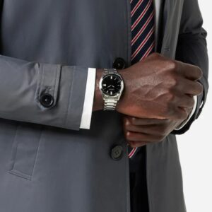Seiko SUR311P1 Classic – herreur i stål med sort urskive